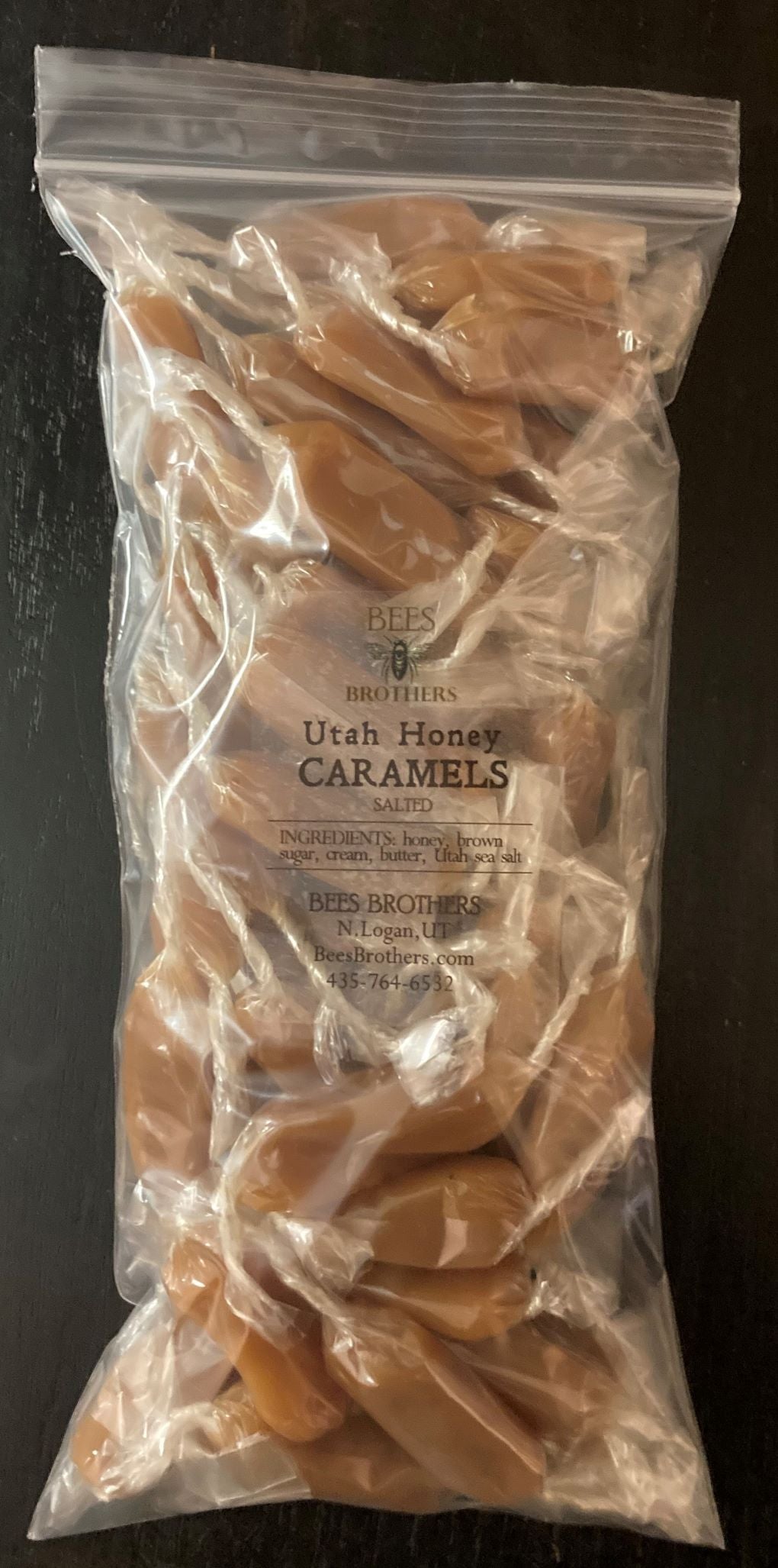 CHOCOLATE HONEY CARAMELS